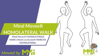 Mind Moves® HOMOLATERAL WALK  Mind Moves® HOMOLATERALE MARS  Mente en Acción® MARCHA HOMOLATERAL [upl. by Lowney]