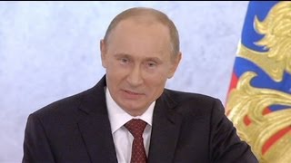 Putin ai russi bisogna fare più figli [upl. by Mahalia576]