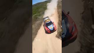 Drone vs WRC Car Try not to get DIZZY 😵‍💫 WRC Rally Italia Sardegna [upl. by Groos]