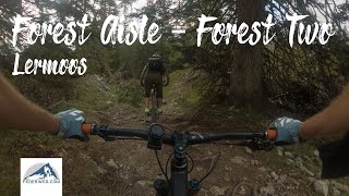 Forest Aisle Forest Two  Singletrail in Lermoos full ride GoPro Hero 7 Black [upl. by Davena]