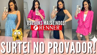 14 LOOKS NOVA COLEÇÃO RENNER 🙀 Tendências verão 2024 Lojas Renner  cupom THAMARANOAPP [upl. by Chiou711]