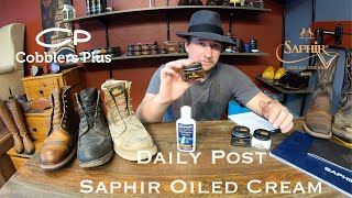 Daily Post Saphir Oiled Cream Saphir Greasy Cream [upl. by Gurevich525]