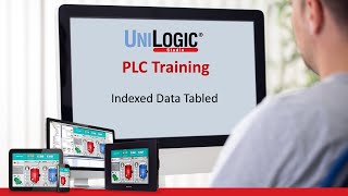 PLC Training Indexed Data TablesUniLogic for UniStream by Unitronics [upl. by Hoffman]