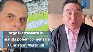 Pietrasanta volvió a mandar indirectas a Martinoli “Sueña conmigo” ¡Hasta le mandó beso [upl. by Ecirtaemed]