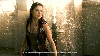 Resident Evil Afterlife Gladiator Zombie Scene HD CLIP [upl. by Irisa721]