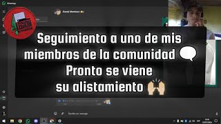 Seguimiento a uno de los suscriptores de mi página se acerca su alistamiento a la Legión Francesa [upl. by Olwena]