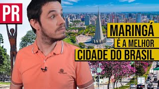 Por que MARINGÁ PR é a MELHOR CIDADE do Brasil PORTUGUÊS  INGLÊS [upl. by Shurlock]