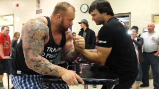 Devon Larratt vs Game of Thrones The Mountain [upl. by Pleasant602]