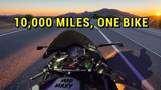 Ride of a Lifetime Ninja H2 Cross Country Remastered  Day 1 [upl. by Ardnat]