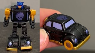 How to transform Dr Wu golden beetle Transformers shattered glass goldbug figure G1 bumblebee [upl. by Thgiwed]