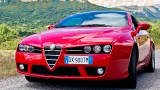 Alfa Romeo Brera 1750 Tbi  Davide Cironi  Drive Experience [upl. by Annaohj455]