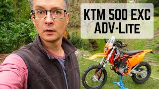 The KTM 500 EXCF mods have finished Heres a wholebike overview [upl. by Ula494]