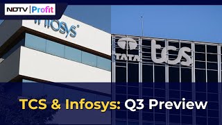 TCS amp Infosys Q3 Results Preview  NDTV Profit [upl. by Ajat]