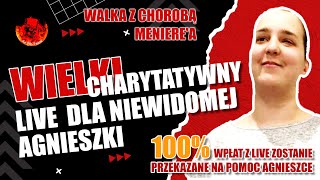 Live Pomocowy dla niewidomej Agnieszki z chorobą Menierea 💳💵📢👇LINK W OPISIE👇💳💵📢 [upl. by Esaele]