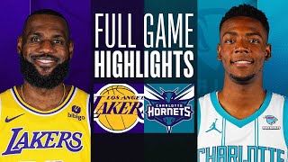 LAKERS at HORNETS  FULL GAME HIGHLIGHTS  February 5 2024 [upl. by Ettenuj]