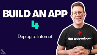 Build an app 4  Deploying to the Internet Render [upl. by Byrn]