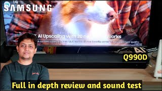 Samsung Q990D full review amp Sound test [upl. by Maxentia902]