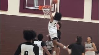 2025 Aaron Foster 17u AAU Highlights [upl. by Adrial811]