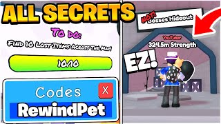 SECRET REWIND EVENT UNLOCK CODES IN ARM WRESTLE SIMULATOR Roblox [upl. by Weisbrodt]