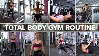 Total Body Strength Training Gym Routine  Joanna Soh [upl. by Turnbull]