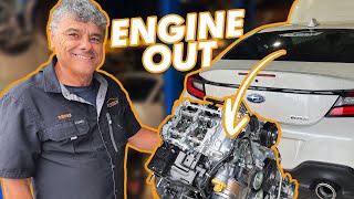 Essential FA24 Engine Removal Guide 2022 Subaru BRZ [upl. by Sherwood]