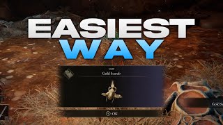 Elden Ring  Fastest Way To Get Golden Scarab [upl. by Shantee]