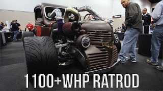 1100WHP Diesel Ratrod with 6 Nitrous Bottles [upl. by Queston638]