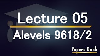 Alevel Computer Science 9618 Paper 2 String Manipulation LECTURE 05 [upl. by Whitby]