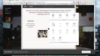 Editing content on a page in Squarespace [upl. by Sherrer]