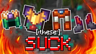 The WORST Armor Sets Ever  Hypixel Skyblock [upl. by Neyut]