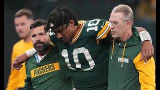 Packers QB Jordan Love inactive for Week 3 vs Titans with knee injury [upl. by Kuo649]