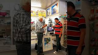 Bewerbungsbild drogerie comedy funny werbung humor memes youtubeshorts slapstickcomedy fyp [upl. by Iknarf385]