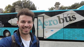 How to get from Barcelona El Prat Airport T1 to City Center [upl. by Jarrow]