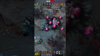 Unkillable creature dota2 shorts bristleback [upl. by Annaxor431]