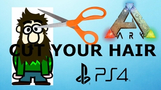 ARK SURVIVAL EVOLVED How to cut your hair [upl. by Ziwot]