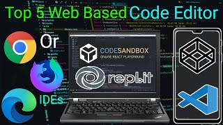 Top 5 Web Based Code Editor  Top 5 Browser based Code Editor [upl. by Ching]