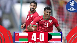 Oman ends losing streak  Oman  Kuwait  Highlights  AsianQualifiers  Road To 26 [upl. by Chandos]