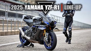 The 2025 Yamaha YZFR1 Series  R1 R1M R1RACE amp R1GYTR [upl. by Marozik]