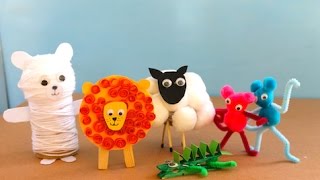 Five cute animal crafts to make [upl. by Boyer]