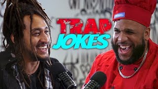 Dad Jokes  You Laugh You Lose  Patrick vs Doboy Trap Jokes Edition  All Def [upl. by Adniuqal528]