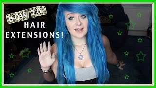 ★ HOW TO USE HAIR EXTENSIONS [upl. by Leeann203]