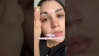 BUSHY EYEBROWS DIY BROW LAMINATION AT HOME BY iMethod Beauty😍✨😘shorts MAKEUP EYEBROW [upl. by Aschim]