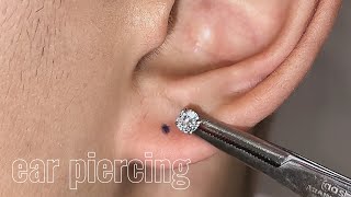 Lobe piercing [upl. by Eremihc]