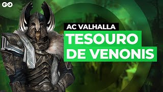 Assassins Creed Valhalla  Como Pegar o Tesouro de Venonis [upl. by Noyart]