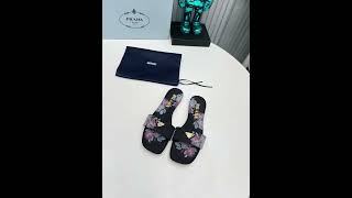 215 Prada women slippers order now [upl. by Patterman]