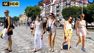 Walking in Stockholm in summer 2024  Strandvägen  Stockholm  Sweden  4k walking tour [upl. by Pleasant]