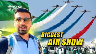 Biggest Air show in Saudi arabia [upl. by Ridglea76]