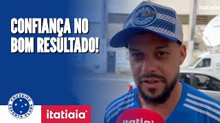 TORCIDA DO CRUZEIRO CONFIANTE EM BOM RESULTADO EM VALADARES [upl. by Yanaj]