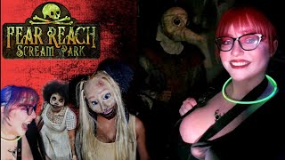 Terrifying Night at Fear Reach Scream Park How Did We Survive [upl. by Oirobil]