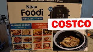 Costco Ninja Foodi unboxing  Crispy Potato Wedges [upl. by Calvinna]